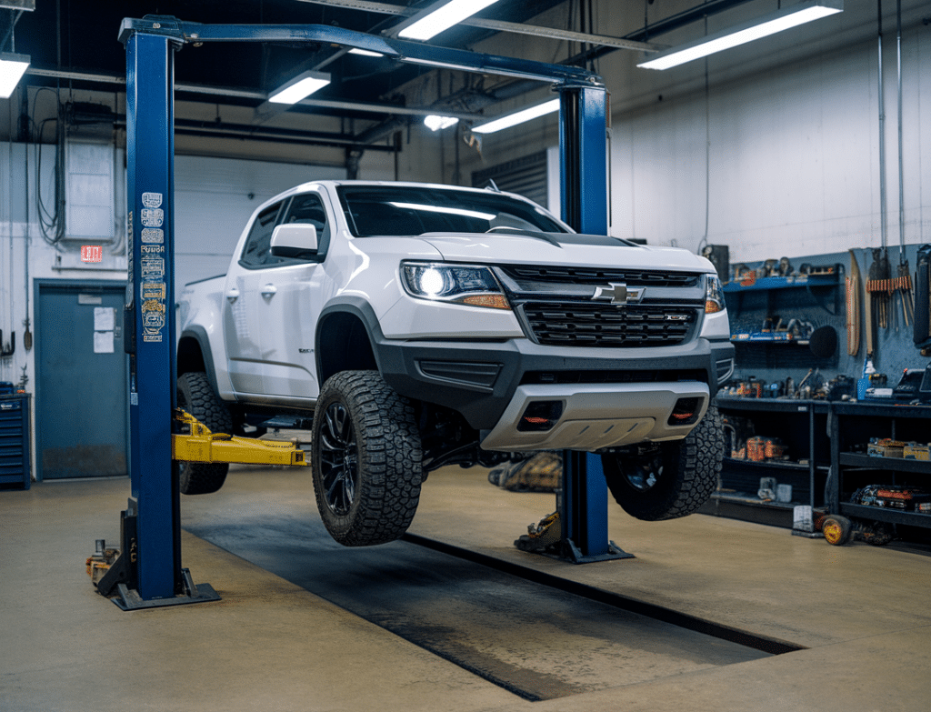 שיפוץ או החלפת גיר לשברולט קולורדו ZR2