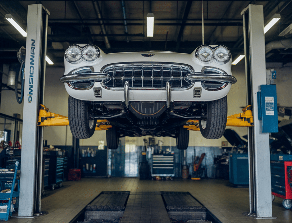 שיפוץ או החלפת גיר לשברולט קורבט