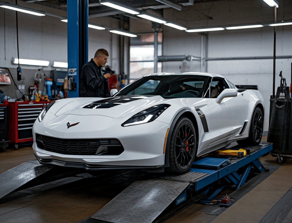 שיפוץ או החלפת גיר לשברולט קורבט Z06